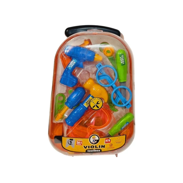 اسباب بازی مدل ابزار چمدانی (پس کرایه)