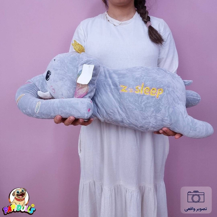 عروسک پتودار فیل خرطوم بلند