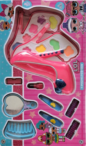 ست اسباب بازی لوازم آرایشی مدل کفش LOL