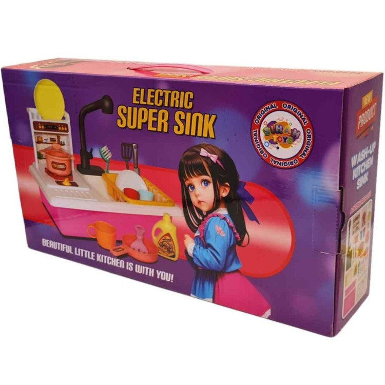 سینک ظرفشویی اسباب بازی سیحان مدل Super مناسب خردسال
