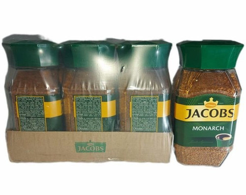 قهوه فوری جاکوبز مدل مونارچ وزن ۲۰۰ گرم بسته ۶ عددی