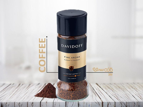 قهوه فوری دیویدف مدل Fine Aroma وزن ۱۰۰ گرم