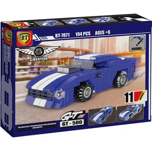 لگو ماشین ۱۱ مدل BT-7071 ظرفیت ۱۹۴ قطعه