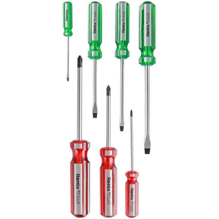 ست ۷ عددی پیچ گوشتی رونیکس مدل RH2702