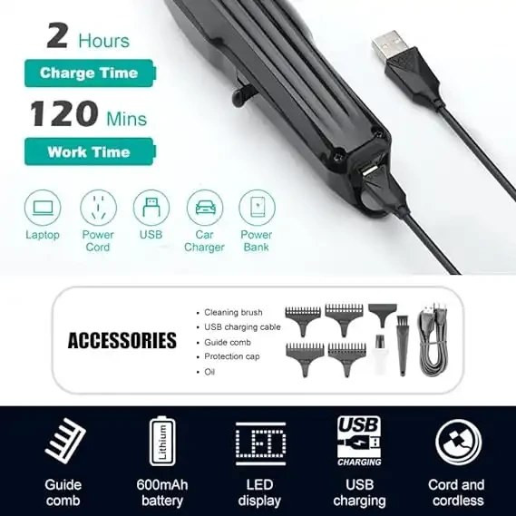 ماشین اصلاح وی جی آر مدل V-982 با تکنولوژی برش مستقیم