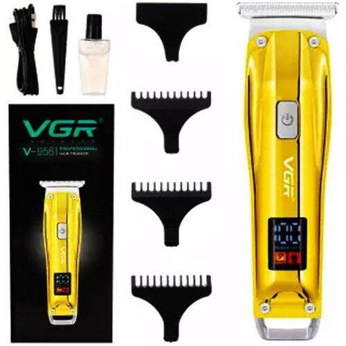 ماشین اصلاح وی جی آر مدل VGR V-956 صفر زن و خط زن با تیغه استیل ضد زنگ