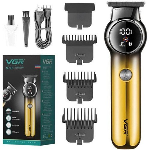 ماشین اصلاح وی جی آر مدل VGR V-989 با تیغه استیل ضد زنگ و برش مستقیم