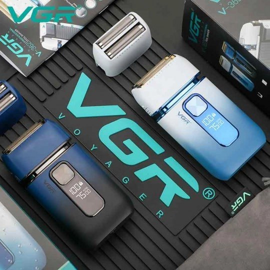 ماشین اصلاح وی جی آر مدل V-362 با تیغه تیتانیوم و ضد آب